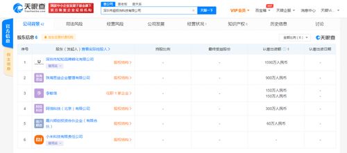 快讯 小米关联公司入股深圳市超极饰科技